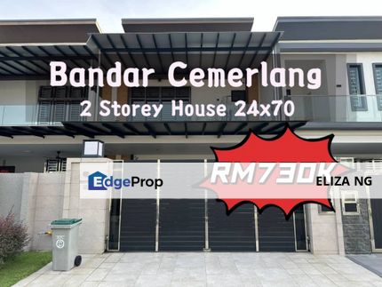 Ulu Tiram Bandar Cemerlang fully Renovated Double Storey for Sale , Johor, Ulu Tiram