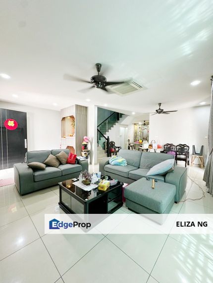 Ulu Tiram Taman Gaya Jalan Sasa Fully Renovated Double Storey Cluster for Sale , Johor, Ulu Tiram