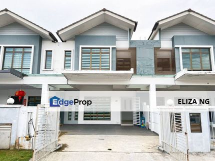 Skudai Impian Emas Jalan Bukit Impian facing North East Double Storey Superlink for Sale, Johor, Skudai