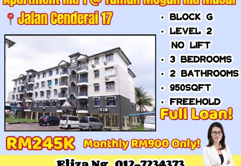 Ria 1 Apartment, Taman Megah Ria