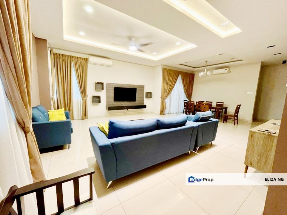 Dato onn Perjiranan 12 Fully Extended Land with morning Sun Double Storey Semi D for Sale, Johor, Johor Bahru