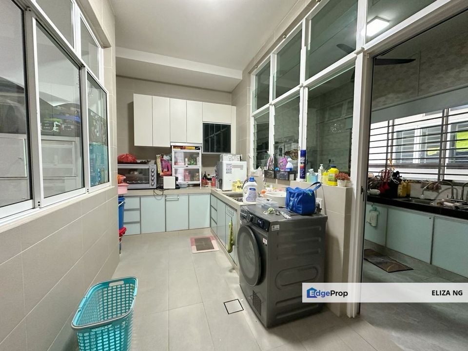 Permas Masai Senibong Villas Jalan Mersawa Fully Renovated Double Storey Semi D for Sale , Johor, Masai