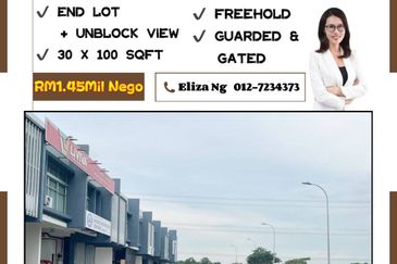 Ulu Tiram Desa 88 Cemerlang Unblock View 1.5 Storey Endlot Factory for Sale