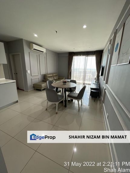 Fully Furnished, Balcony • Hyde Tower i-City Shah Alam , Selangor, Shah Alam