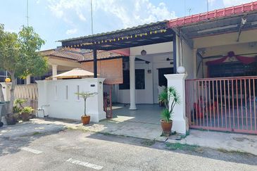 Fully Extend Single Storey Terrace Taman Sri Bakri 3 For Sale