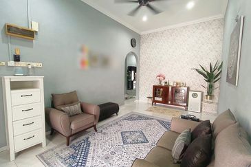 Fully Extend Single Storey Terrace Taman Sri Bakri 3 For Sale