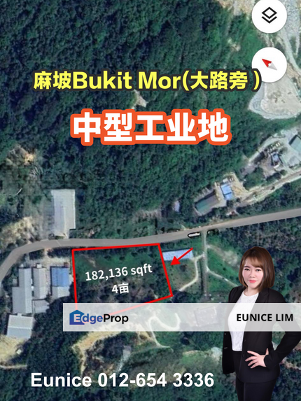 Medium Industrial Land Bukit Mor, Muar For Sale, Johor, Parit Jawa
