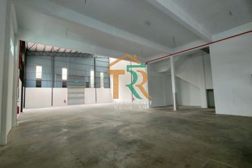 Semi-D Factory Taman Perindustrian Bukit Pasir Muar For Sale