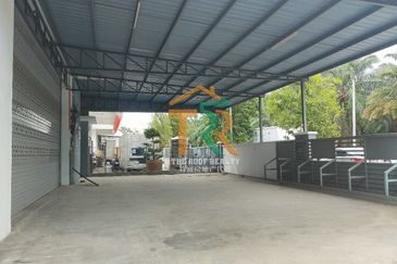 Semi-D Factory Taman Perindustrian Bukit Pasir Muar For Sale