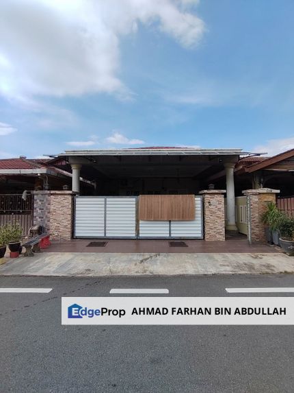 FULLY EXTENDED Single Storey Terrace Intermediate, Persada Murni Bandar Enstek, Labu, Negeri Sembilan, Labu