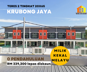 NEW Bumi MCL 2 storey terrace 20x65 @ Taman Krubong Jaya FOR SALE for ...
