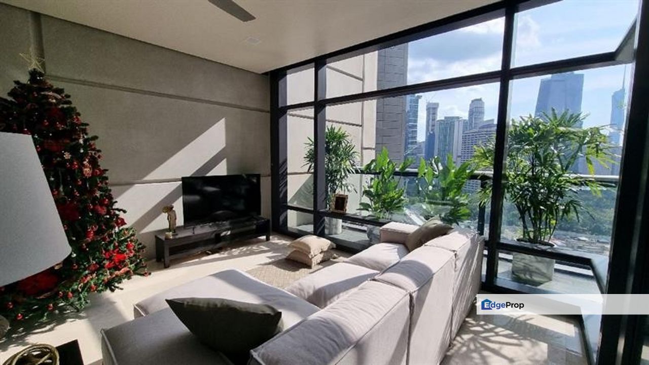 2 bed with large balcony for sale at The Troika, Kuala Lumpur, KL City