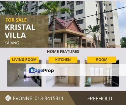 Partly Furnished, Kristal Villa For Sale, Kajang   , Selangor, Kajang