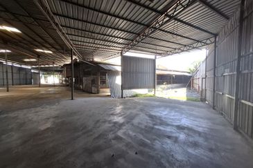 Kajang sungai balak detached factory for rent   