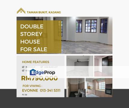 Reno & Extend , 2 Storey Terrace House with 6 parking+ , Taman Bukit, Kajang, , Selangor, Kajang