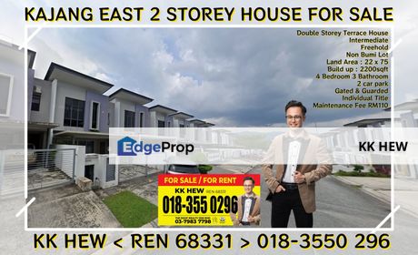 [22x75/Below Market Price] Kajang East 2 Storey House Sale Semenyih, Selangor, Semenyih