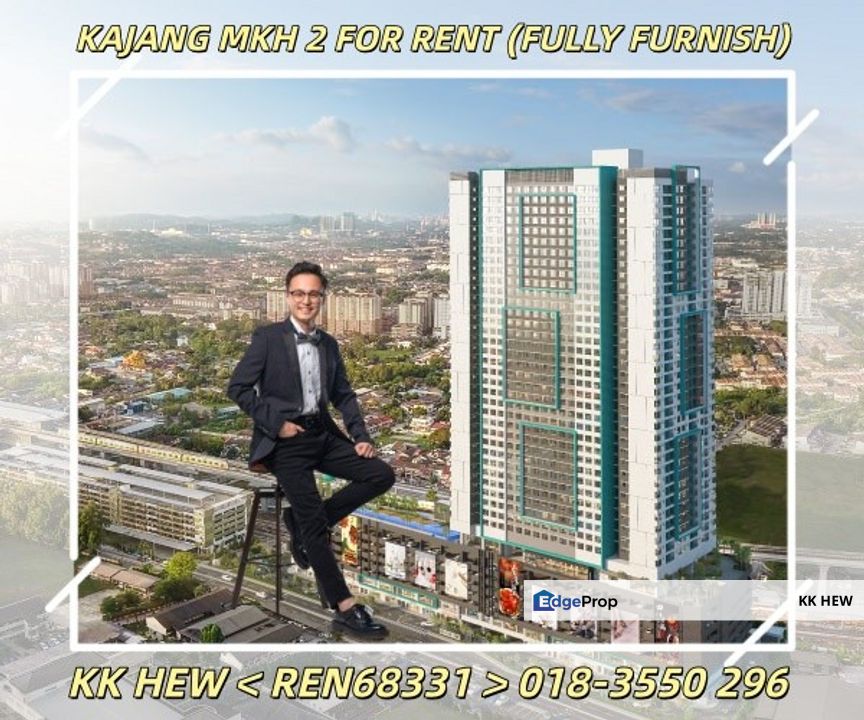 Fully Furnished MKH Boulevard 2 Condo for Rent | Kajang | 850 sqft, Selangor, Kajang