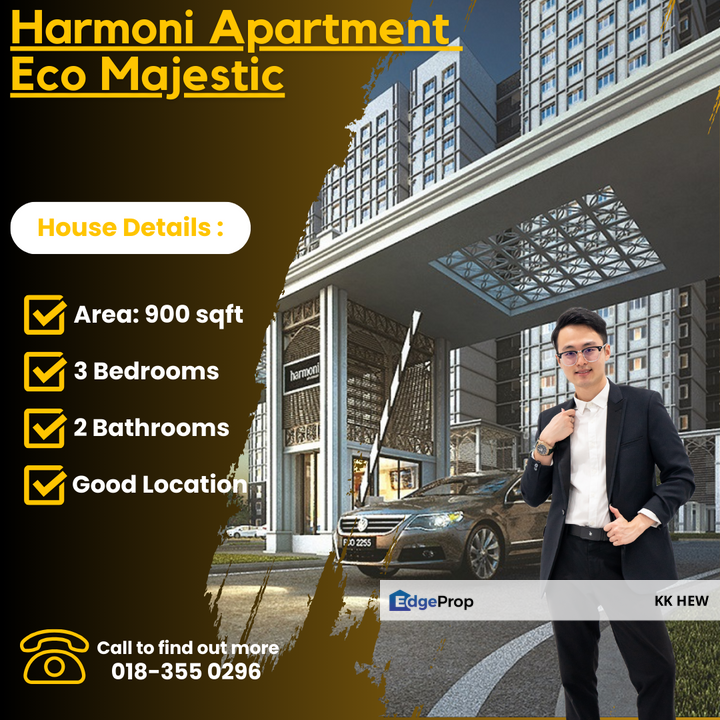 Harmoni Apartment @ Eco Majestic, Semenyih, Selangor, Selangor, Semenyih