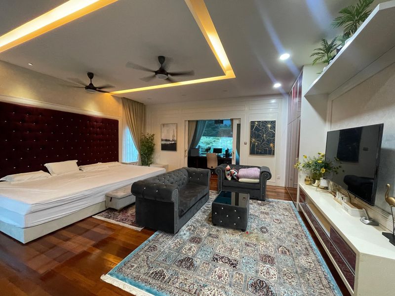 Tastefully Modern ID Design with Quality Furniture, Come with Private Waterfall and Garden, Suits for Embassies, Selangor, Ampang