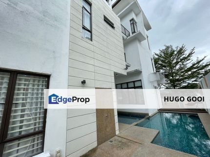 Corner with Private Pool, Spacious Patio and Landscaped Garden, 24 Hours Security, Newly ID Renovated, Selangor, Taman Melawati