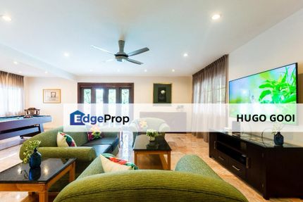 Balinese Style Bungalow with Private Pool&Garden, Tastefully Design&Renovated, Ample Parking Space, Selangor, Ampang