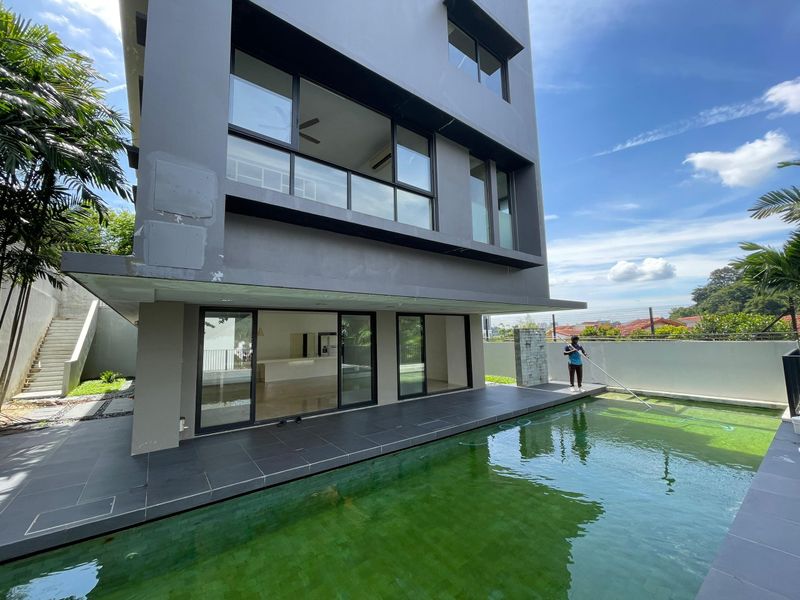 Modern Design Bungalow with Private Pool&Garden, Ample Parking Space, Easy Access KL Area, Kuala Lumpur, Taman Melawati