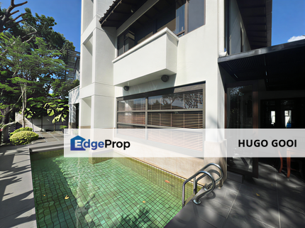 Tastefully Balinese Design Renovated Bungalow with Private Pool&Garden, Strategic Location near Shops and Rsetaurant, Kuala Lumpur, Damansara Heights