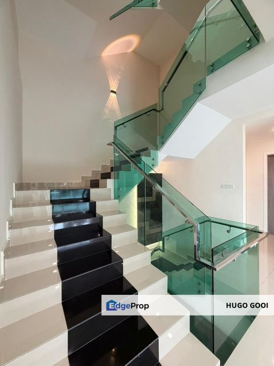 Modern Design Semi-D with Private PondGarden/Lift, Double Volume Ceiling, ID Design Unit, Kuala Lumpur, KL City