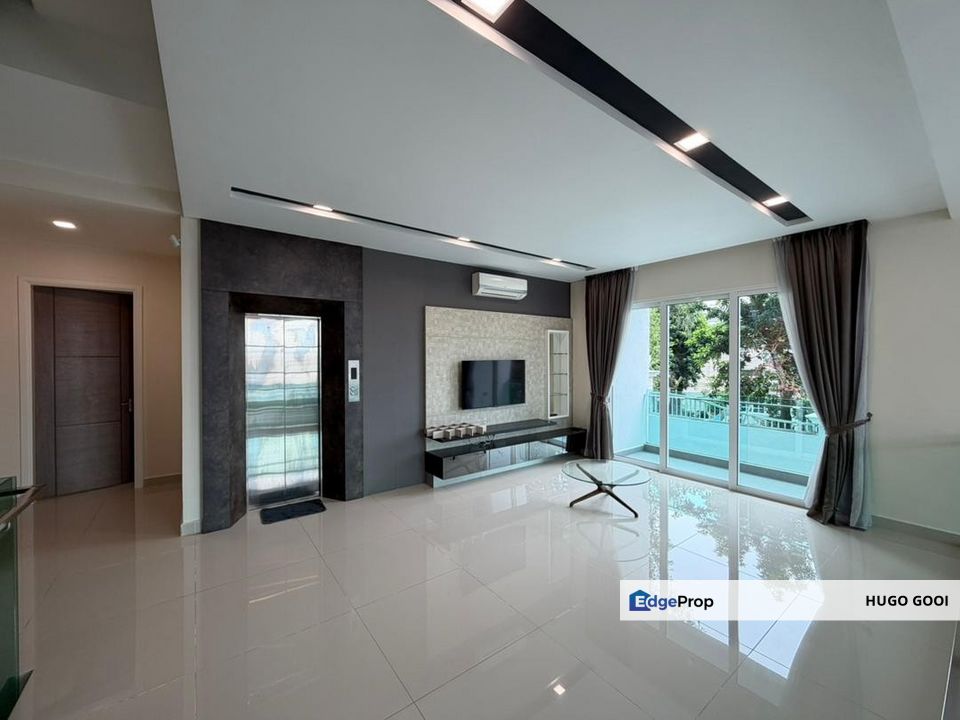 Modern Design Semi-D with Private PondGarden/Lift, Double Volume Ceiling, ID Design Unit, Kuala Lumpur, KL City