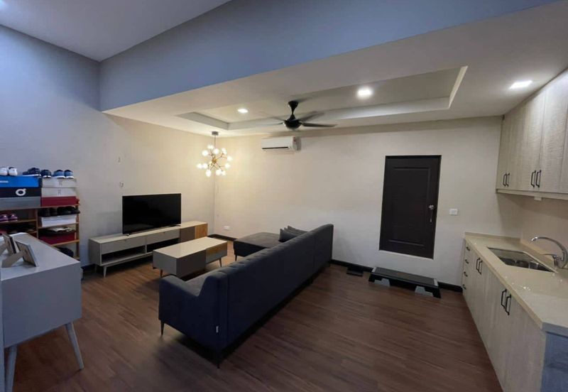 [Freehold, Corner Unit & Fully ID Design] 2.5 Storey Terrace Superlink, Lagenda, Bukit Jelutong, Shah Alam