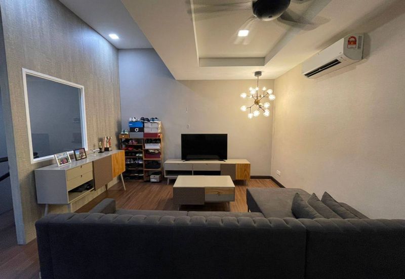 [Freehold, Corner Unit & Fully ID Design] 2.5 Storey Terrace Superlink, Lagenda, Bukit Jelutong, Shah Alam