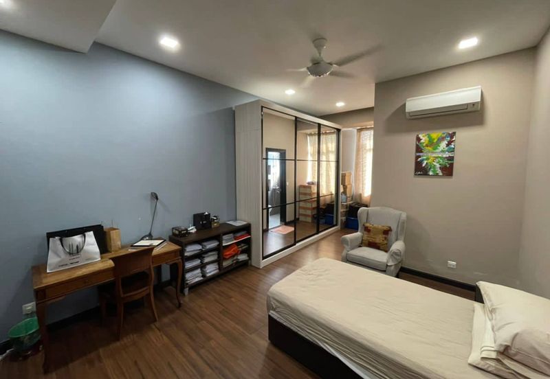 [Freehold, Corner Unit & Fully ID Design] 2.5 Storey Terrace Superlink, Lagenda, Bukit Jelutong, Shah Alam