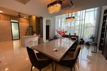 [Freehold, Corner Unit & Fully ID Design] 2.5 Storey Terrace Superlink, Lagenda, Bukit Jelutong, Shah Alam