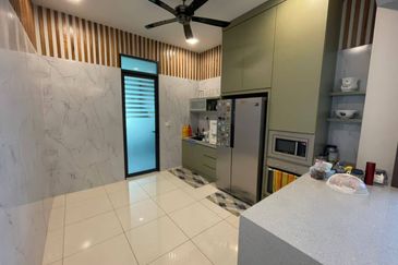 [Freehold, Corner Unit & Fully ID Design] 2.5 Storey Terrace Superlink, Lagenda, Bukit Jelutong, Shah Alam