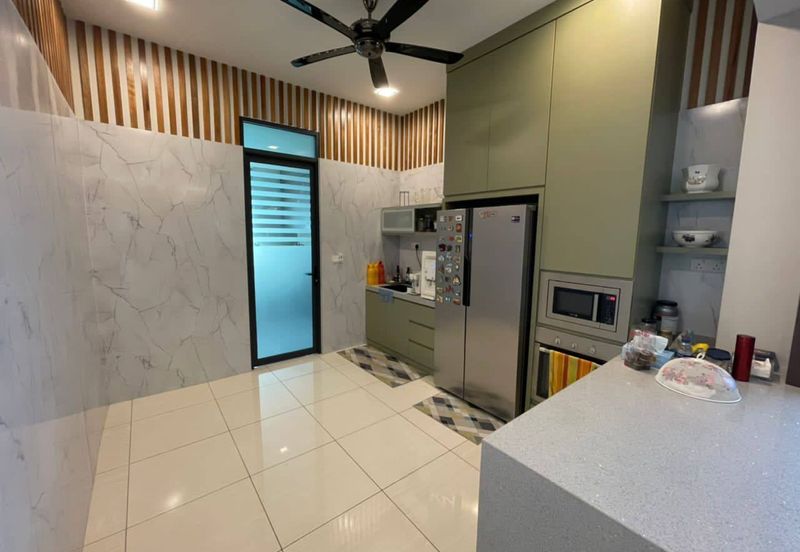 [Freehold, Corner Unit & Fully ID Design] 2.5 Storey Terrace Superlink, Lagenda, Bukit Jelutong, Shah Alam