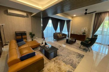 [Freehold, Corner Unit & Fully ID Design] 2.5 Storey Terrace Superlink, Lagenda, Bukit Jelutong, Shah Alam