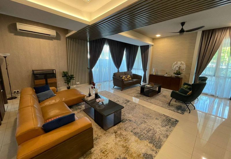 [Freehold, Corner Unit & Fully ID Design] 2.5 Storey Terrace Superlink, Lagenda, Bukit Jelutong, Shah Alam