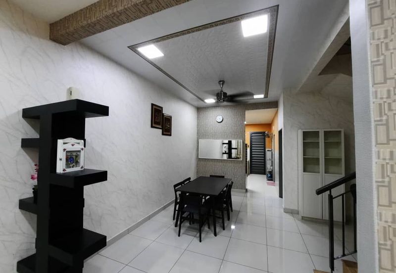 [Freehold, Facing Open & Fully Furnished] Double Storey Terrace, Zircona @ Alam Impian