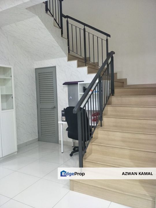 [Freehold, Facing Open & Fully Furnished] Double Storey Terrace, Zircona @ Alam Impian, Selangor, 