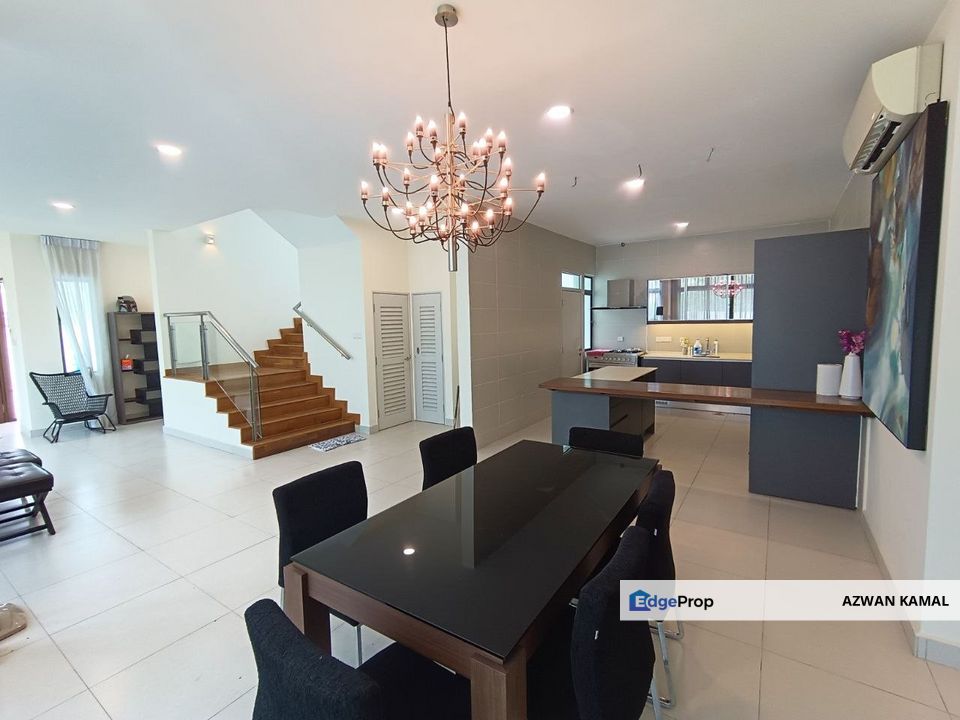 [Freehold & Facing Open] Double Storey Semi D, Citrina @ Alam Impian, Shah Alam, Selangor, 