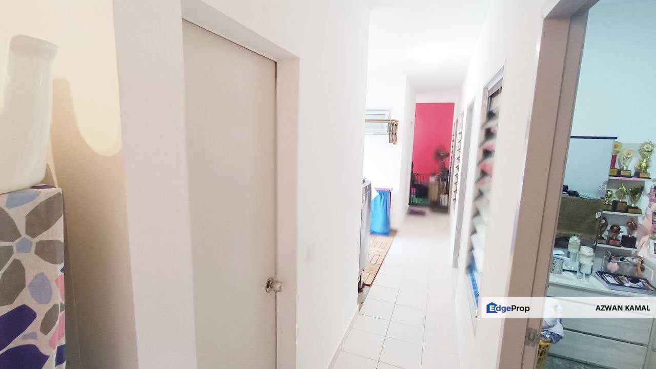 Harmoni Elmina Apartment | 1000sqft 3 Bedrooms | RM310k - PARKING AT GF, PARTIAL FURNISHED, LEVEL 18, Selangor, Denai Alam