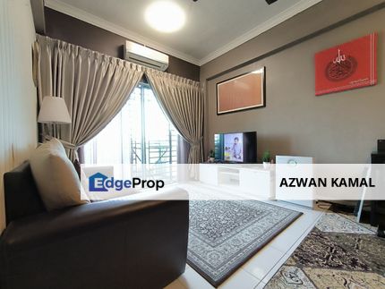 [Partial Furnished & Facing Lake] Pangsapuri Damai, Seksyen 25, Shah Alam, Selangor, Shah Alam