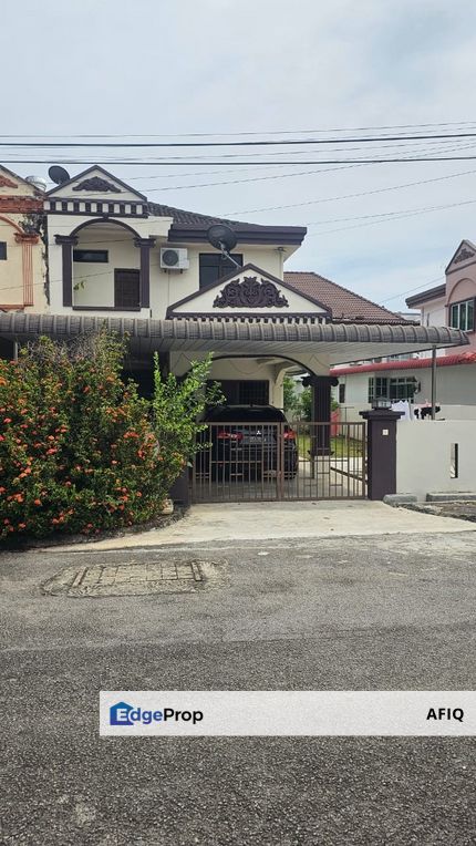 SEMI D DOUBLE STOREY🏠TANAH LUAS🔥BELOW MARKET❗️Taman Saujana Indah , Penang, Alma