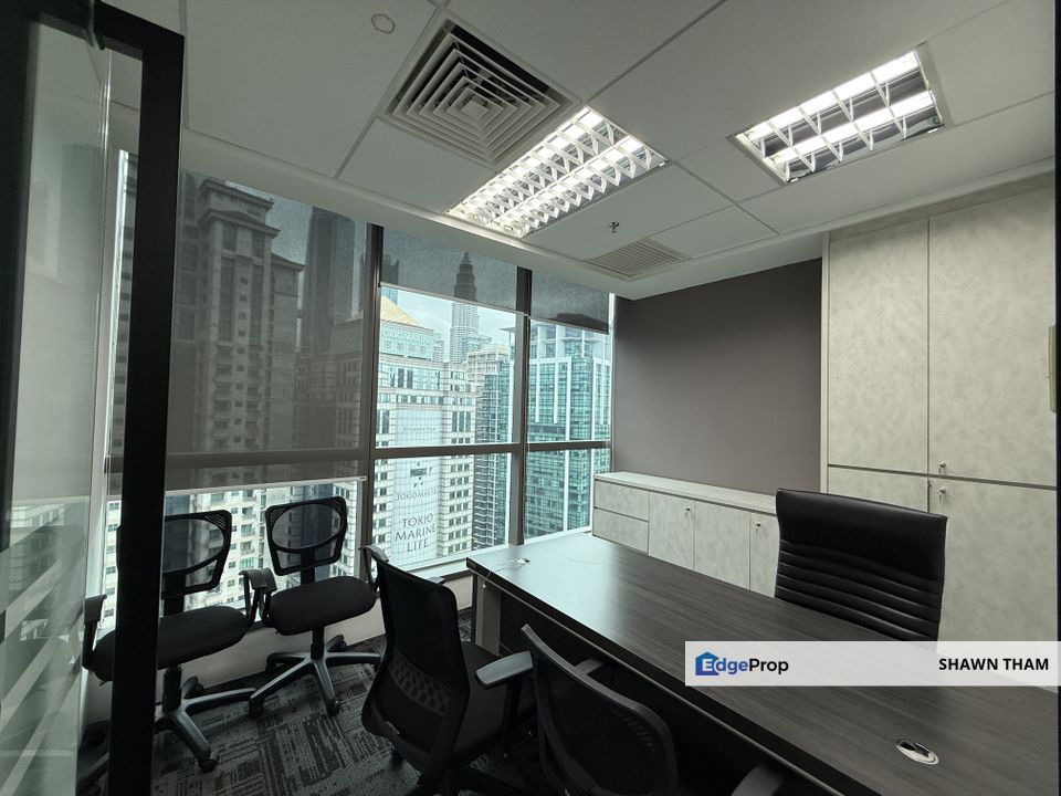 KL TRILLION,KLCC,OFFICE SPACE FOR RENT,FULLY FITTED OFFICE,READY MOVE IN,HIGH FLOOR KLCC VIEW, Kuala Lumpur, KLCC