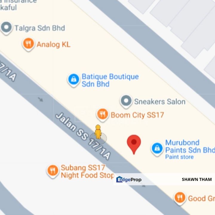 SS17,SUBANG JAYA,TWO STOREY SHOP LOT FOR AUCTION/LELONG,BELOW MARKET PRICE,TENANTED,CHEAP CHEAP CHEAP, Selangor, Subang Jaya