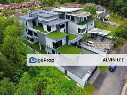 Eco-Greenery Concept 3 Storey Bungalow with Lift and Pond, Kuala Lumpur, Bukit Jalil