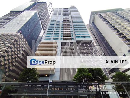 (KLLOS 23) Mercu Summer Suites, Jalan Cendana, KLCC, KL City Centre, Service Residence, Office Suite for Bank Lelong / Bank Auction / 产业拍卖, Kuala Lumpur, KL City