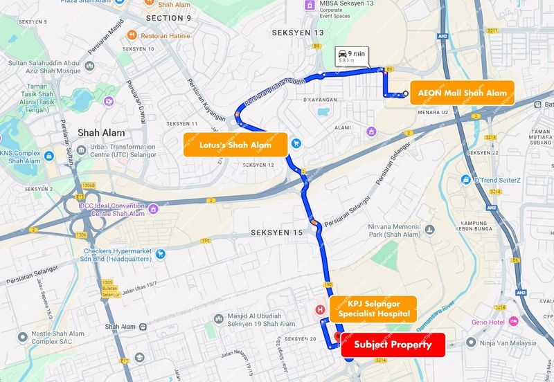 Seksyen 20, Shah Alam