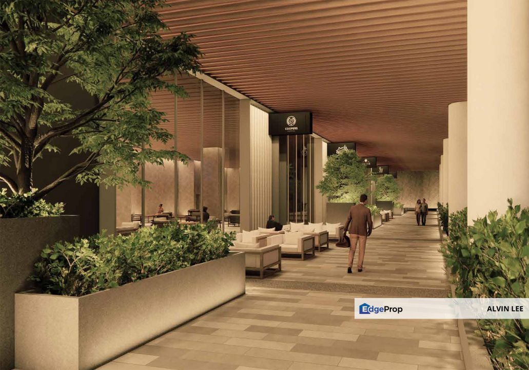 Freehold link bridge to MRT, 7 Station to KLCC, Kuala Lumpur, KL City