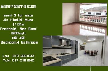 2 Storey Semi-D house for sale Muar Town